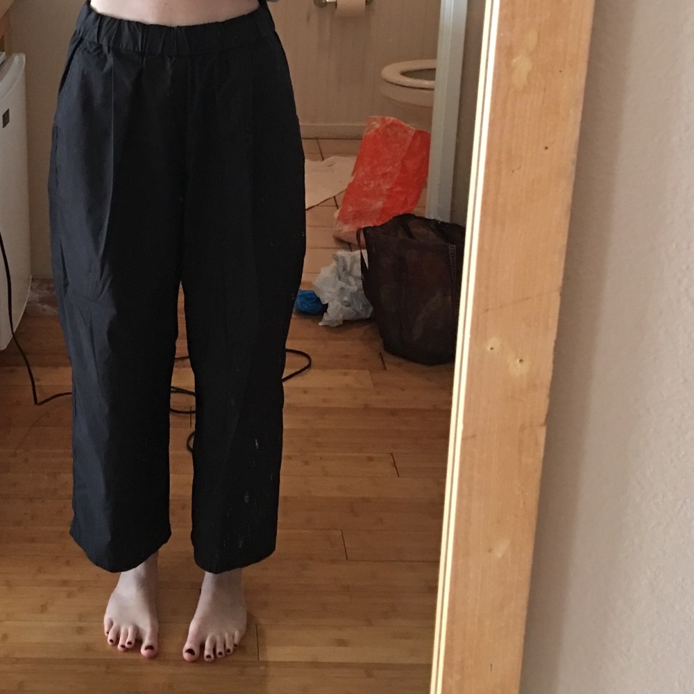 Muji Black Pants NEW